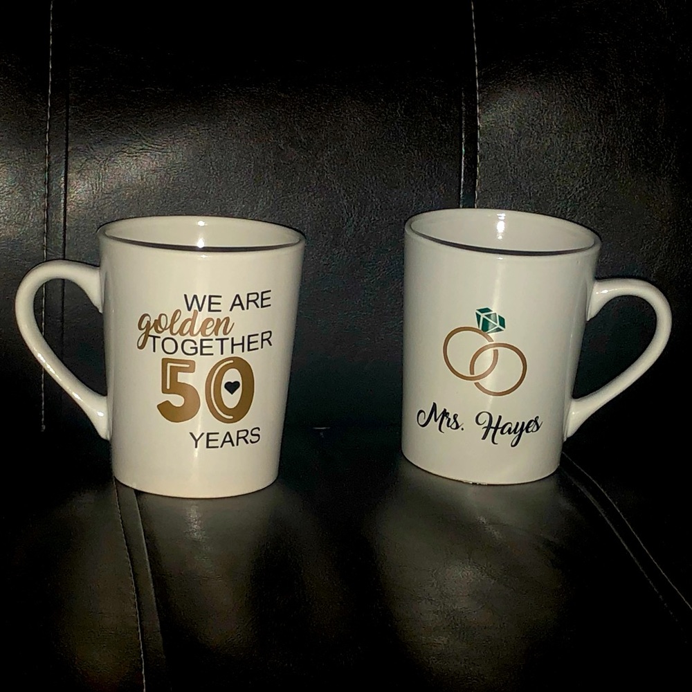 Custom Mr.& Mrs. Anniversary mugs